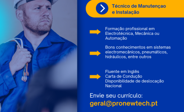Instagram Post Vaga de Emprego Minimalista Azul e Amarelo