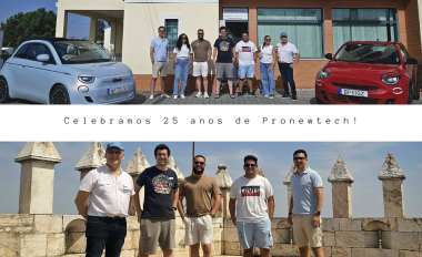 convivio comemorativo de 25 anos, equipa pronewtech explora o alto alentejo